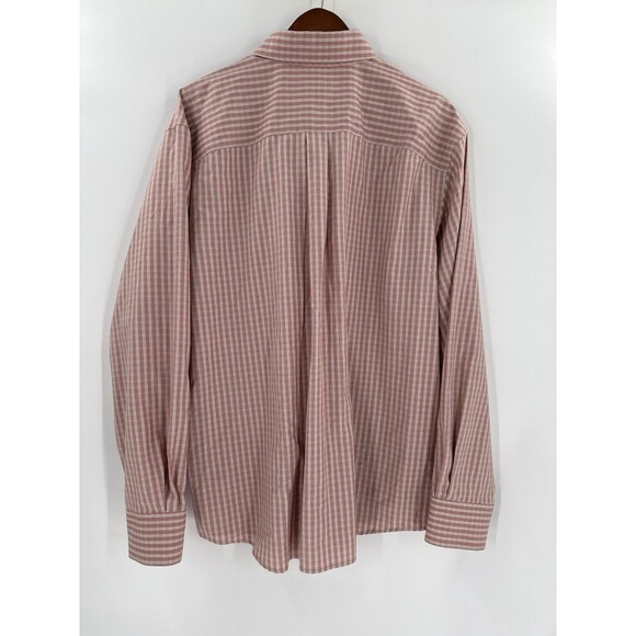 Eddie Bauer Shirt Mens XLARGE Button Down Wrinkle Resistant Classic Fit Office - Picture 7 of 12